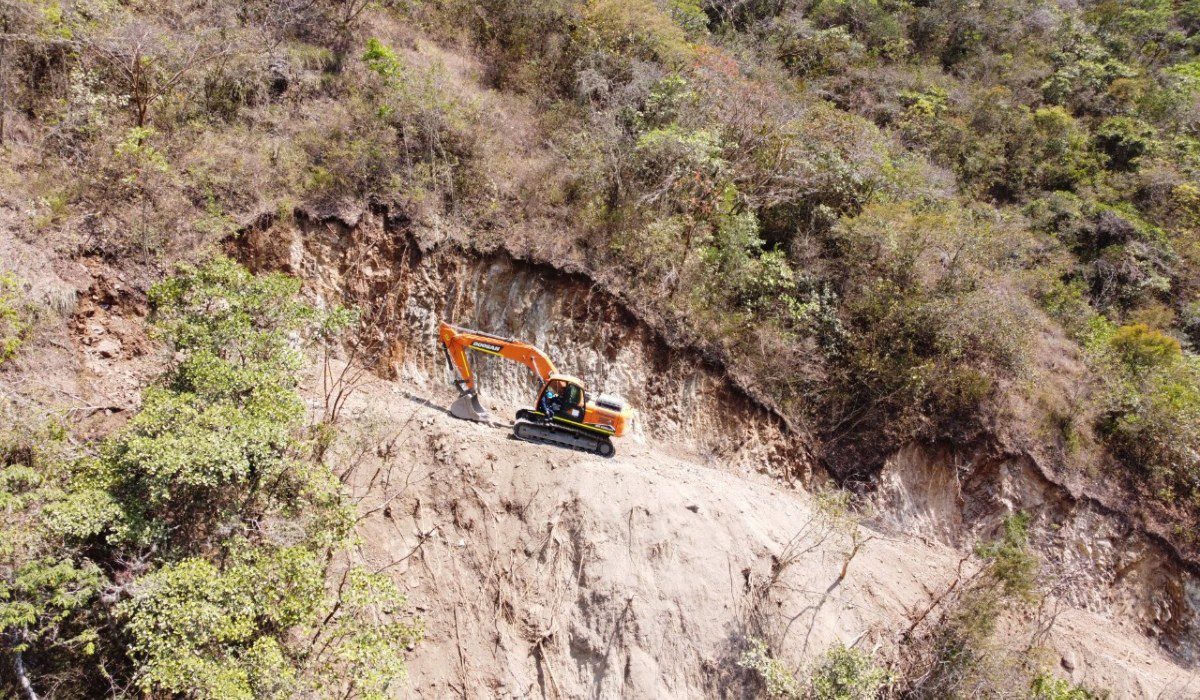 Inician obras de acceso a túnel del Toyo el más grande América Latina