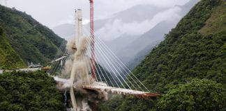 Fiscalía: También hubo errores de construcción en puente Chirajara