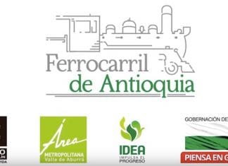 Firman acta de intención para reconstrucción del Ferrocarril de Antioquia