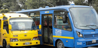 Buses de SITP.