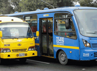 Buses de SITP.