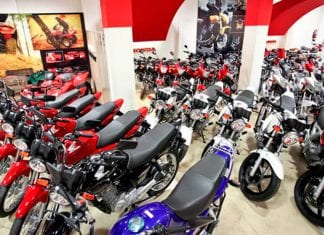 Registro de nuevas motos en Colombia cae 26,1 % en lo corrido de 2020