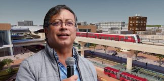 Gustavo Petro metro de Bogotá