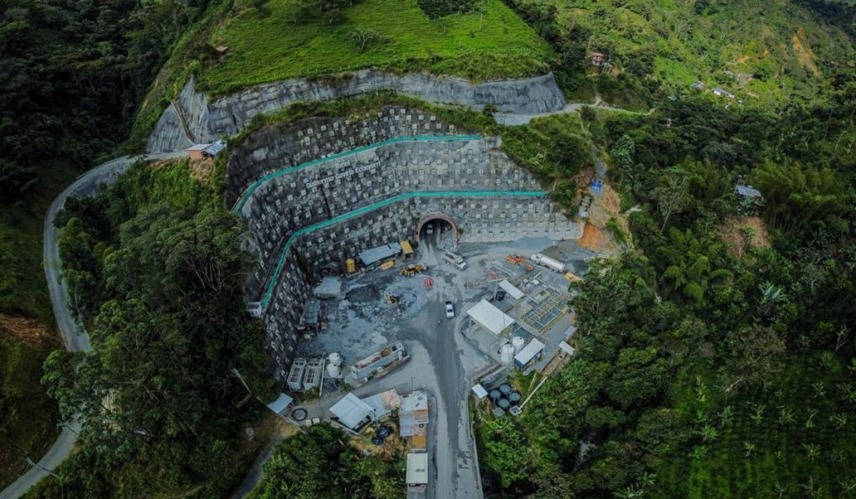 Se viene la reactivación de obras en el túnel del Toyo, el más grande de América Latina