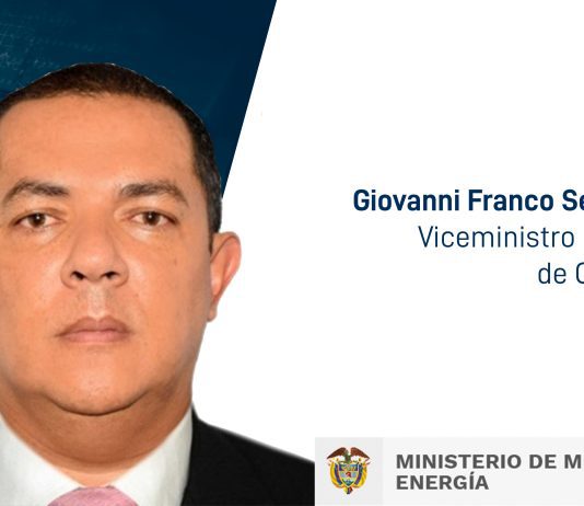 Viceministro de Minas de Colombia, Giovanny Franco Sepúlveda