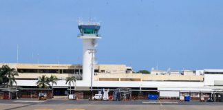 Aeropuerto Rafael Núñez de Cartagena.