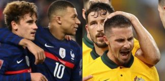 Mundial Qatar 2022: Francia vs Australia.