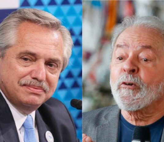 Alberto Fernández y Lula da Silva