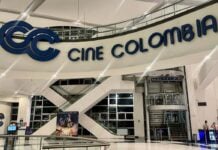 Cine Colombia del centro comercial Oviedo de Medellín