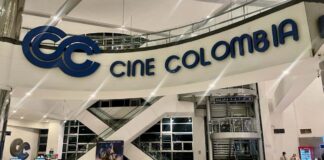 Cine Colombia del centro comercial Oviedo de Medellín