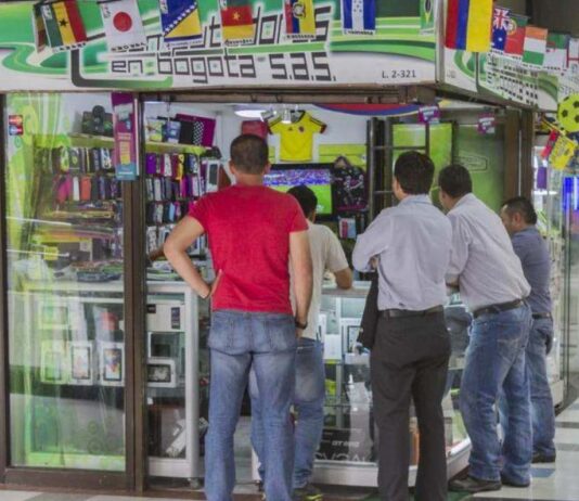 comerciantes en Colombia