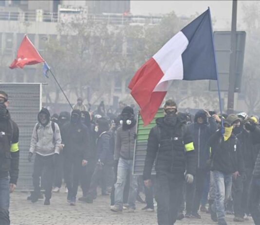 Marchas en Francia