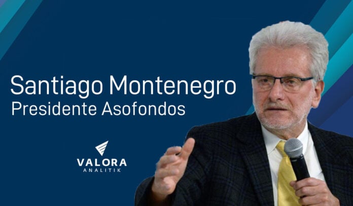 Santiago Montenegro, presidente de Asofondos