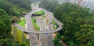 Túnel de Oriente en Medellín