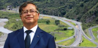 Gustavo Petro y Vía Bogotá - Villavicencio