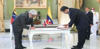 Acuerdo Colombia y Venezuela