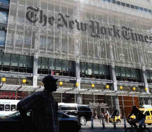 Fachada The New York Times