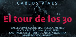 El tour de los 30 - Carlos Vives