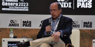 Francisco Lloreda, presidente de la ACP, en su intervención en Colombia Genera 2023