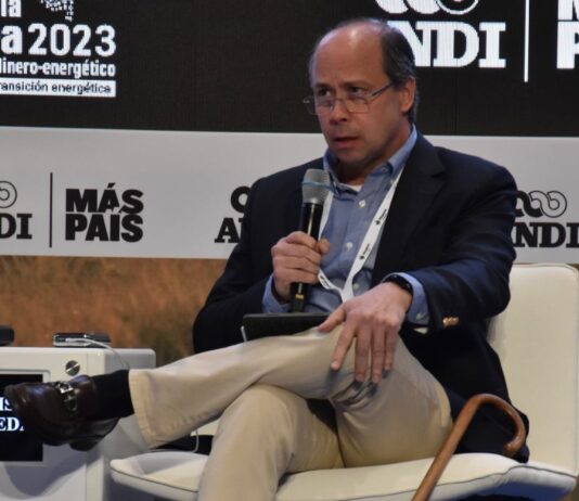 Francisco Lloreda, presidente de la ACP, en su intervención en Colombia Genera 2023