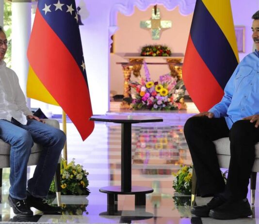 Gustavo Petro y Nicolás Maduro se reunieron en Venezuela