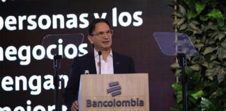 Juan Carlos Mora, presidente de Bancolombia