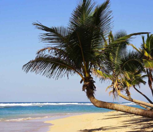 Playa de República Dominicana.