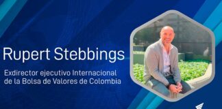 Rupert Stebbings Bolsa de Valores de Colombia