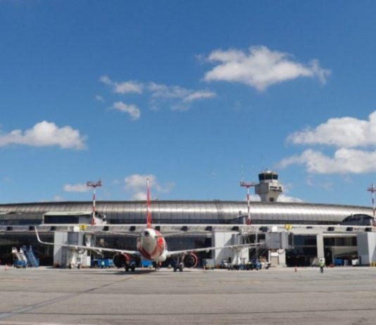 Vista parcial del aeropuerto José María Córdova de Rionegro, que sirve a Medellín