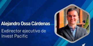 Alejandro Ossa Cárdenas deja su cargo de director ejecutivo de Invest Pacific