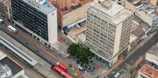 Imagen panorámica de Bogotá