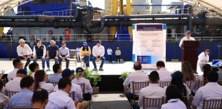 Así fue la firma protocolaria del contrato para nuevo dragado en canal de acceso puerto de Barranquilla