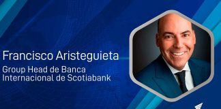 Fernando Aristeguieta dirigirá la banca internacional de Scotiabank