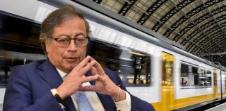 Presidente Gustavo Petro y trenes o ferrocarriles