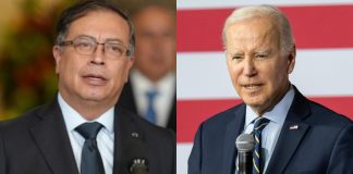 Presidentes de Colombia y EE. UU., Gustavo Petro y Joe Biden