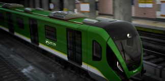 Render de la línea 2 del metro de Bogotá