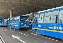 Buses del Sistema Integrado de Transporte Público (SITP) de TransMilenio