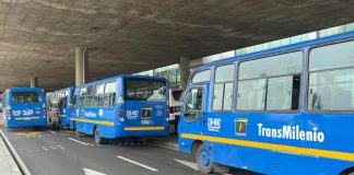 Buses del Sistema Integrado de Transporte Público (SITP) de TransMilenio