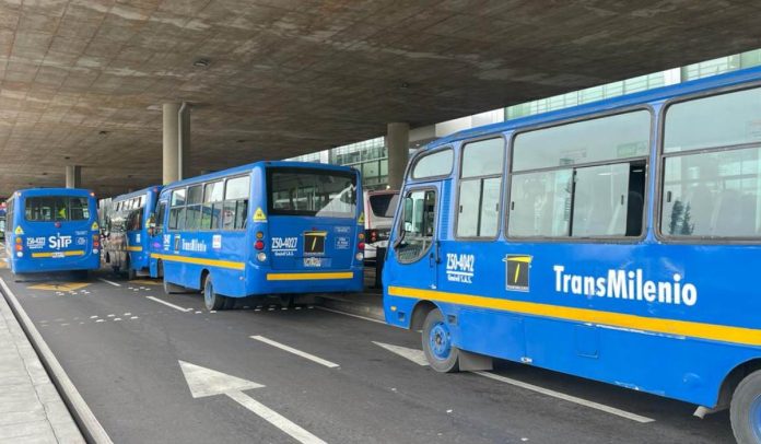 Buses del Sistema Integrado de Transporte Público (SITP) de TransMilenio