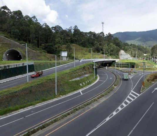 Túnel Seminario de la concesión túnel de Oriente