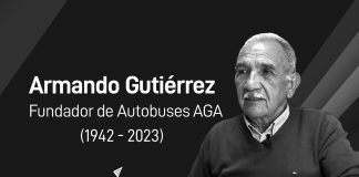 El empresario boyacense Armando Gutiérrez, quien fundó en 1977 la compañía de Autobuses AGA en Colombia, falleció en Bogotá.