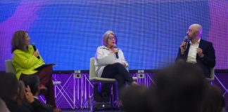 mensaje de Cecilia López a Irene Vélez - foro perspectivas económicas 2023