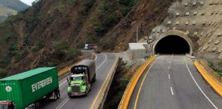 Vía Mulaló - Loboguerrero en el Valle del Cauca