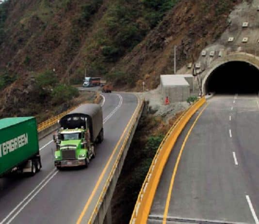 Vía Mulaló - Loboguerrero en el Valle del Cauca