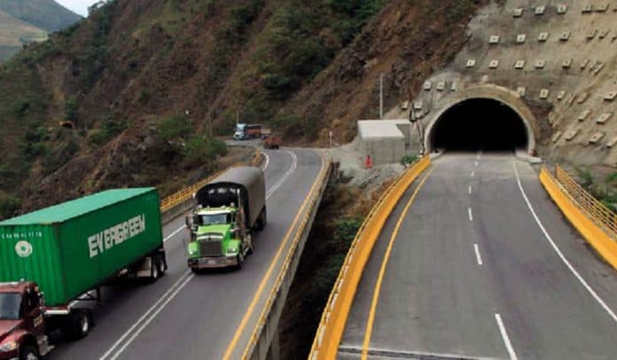 Vía Mulaló - Loboguerrero en el Valle del Cauca