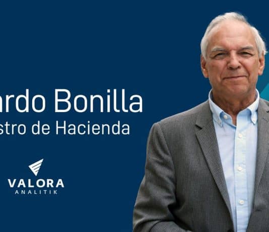 Ricardo Bonilla, ministro de Hacienda. Federación de Cafeteros