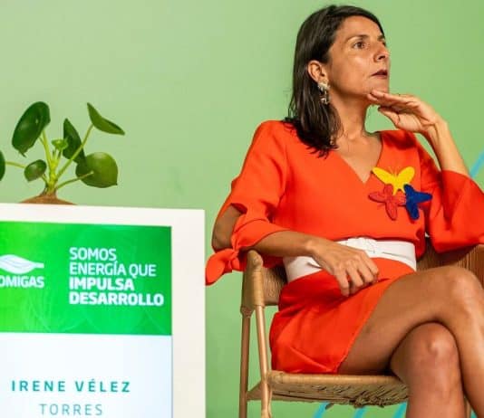 Ministra de Minas y Energía de Colombia, Irene Vélez, sobre reservas de gas