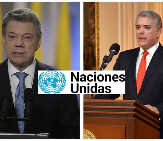 Iván Duque y Juan Manuel Santos compiten por quedarse con la Secretaría de la ONU