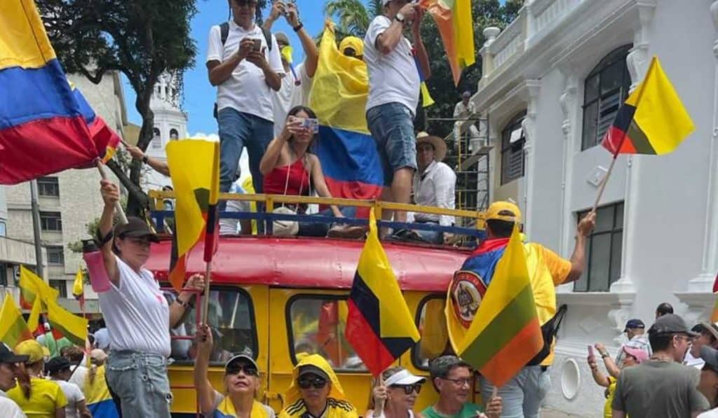 Marchas 20 de junio Colombia así avanzan en algunas ciudades