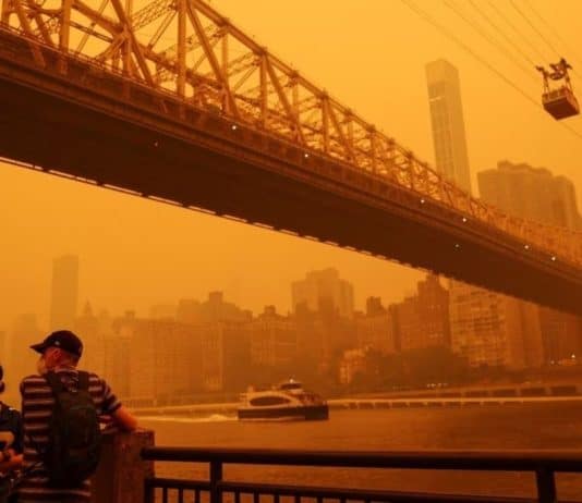 Nueva York, a ‘oscuras’ y con pésima salud ambiental por humo de incendios desde Canadá